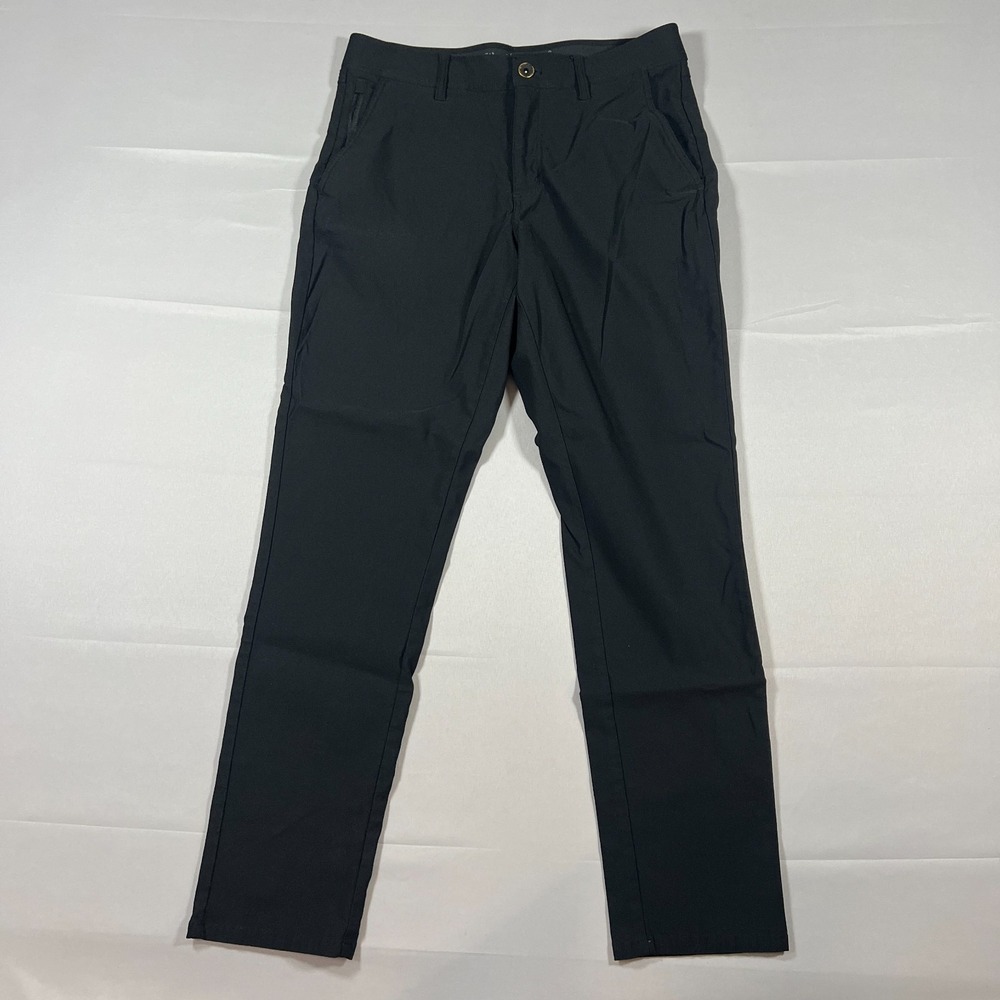 Weatherproof Vintage Performance Flex Regular Taper Pants Men 32x32 Black Hiking